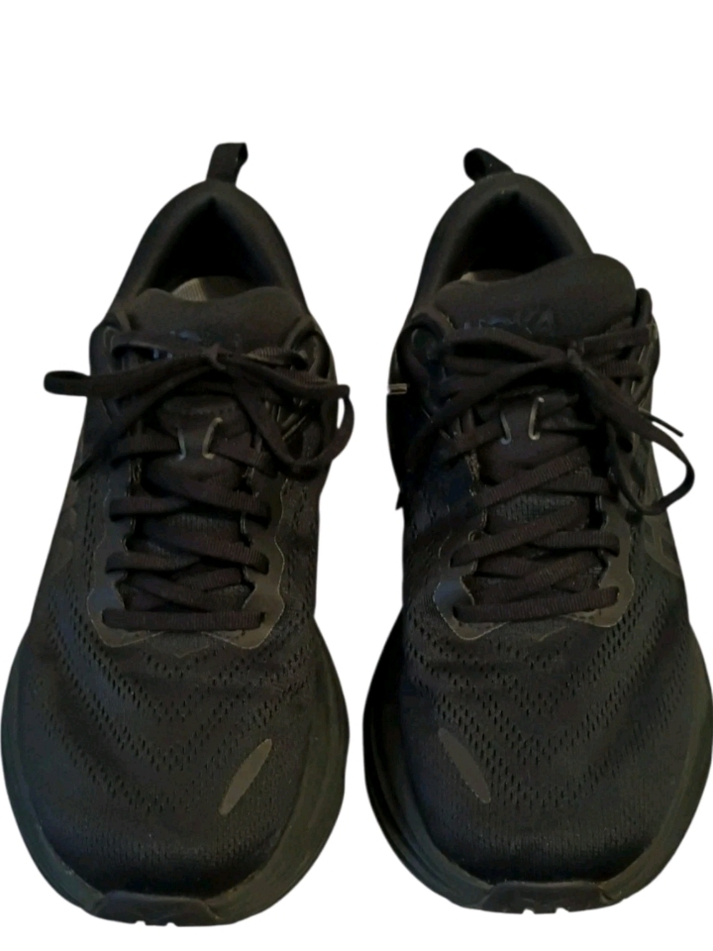 Hoka Bondi 8 X-Wide Men's Running Shoes Black Size 10.5 4E